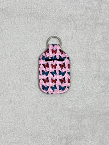Hand Sanitizer Holder - Butterfly Designs