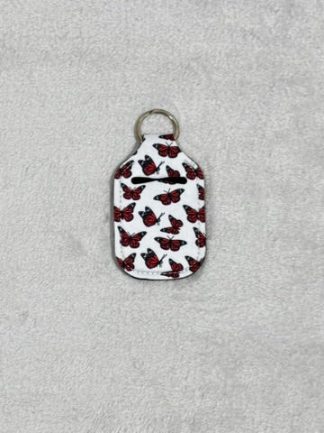 Hand Sanitizer Holder - Butterfly Designs