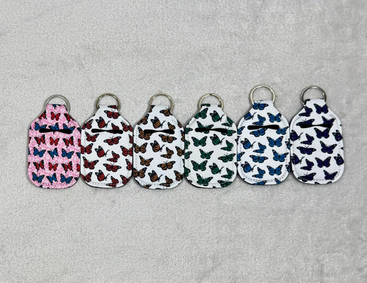 Hand Sanitizer Holder - Butterfly Designs